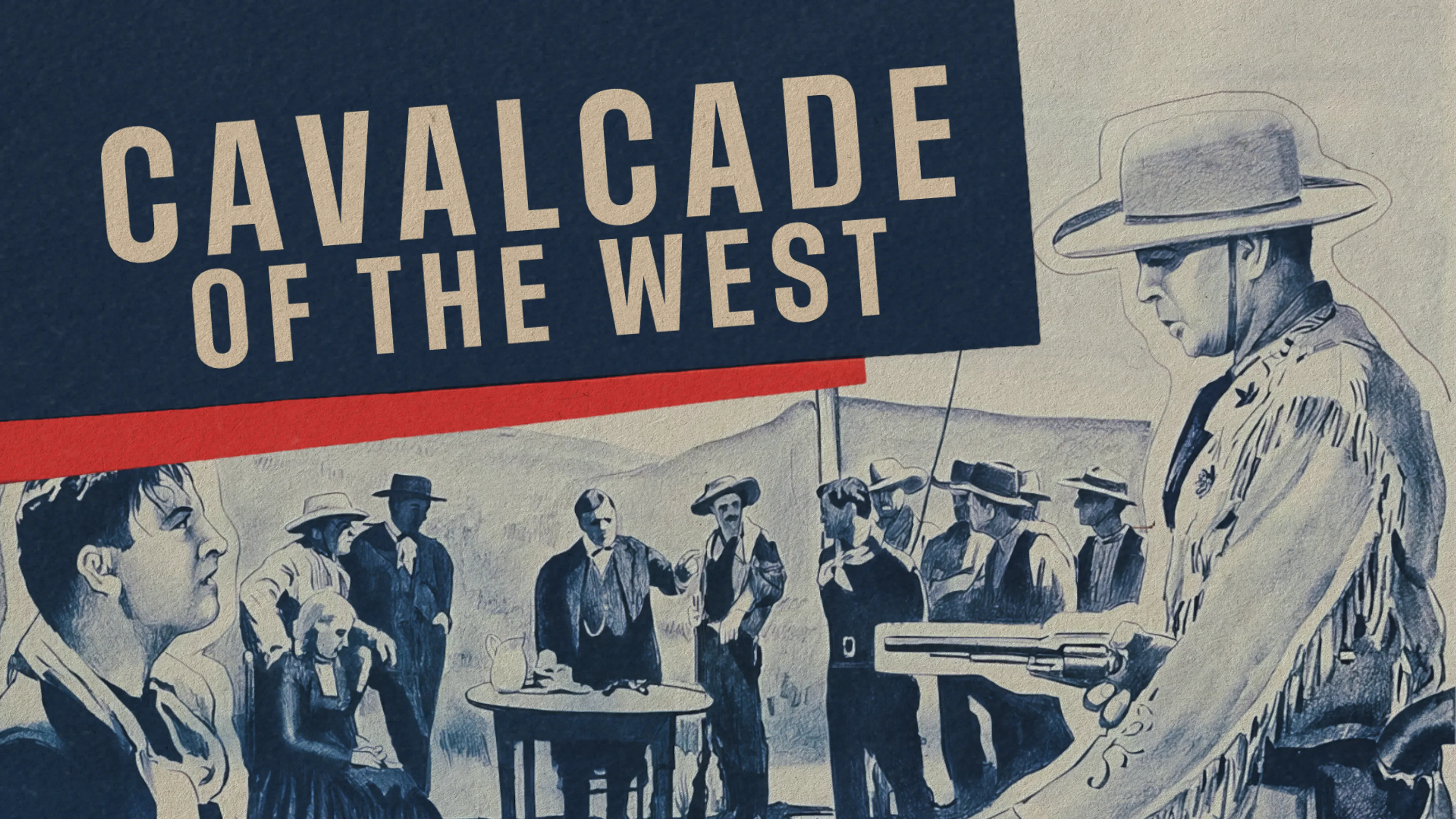Cavalcade of the West poster
